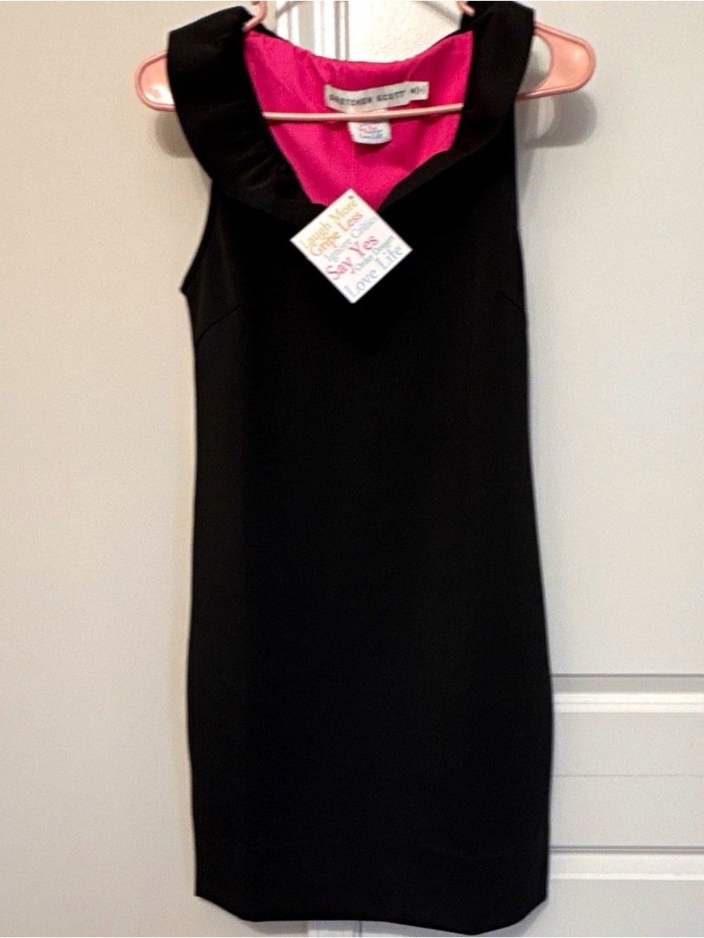 Gretchen Scott black dress